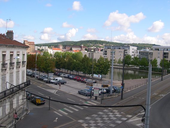  vue aérienne sur le canal